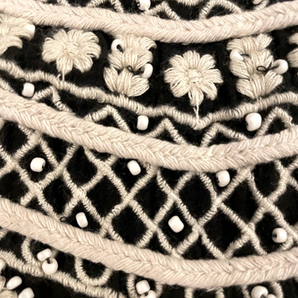 ZARA  Embroidered tiered flowy cotton long Dress NWT - Picture 14 of 14